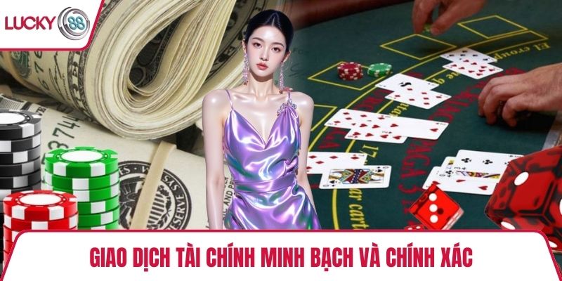 Giao dịch tài chính minh bạch và chính xác
